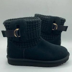 UGG™ Women's Classic Solene Mini Black Boots, US Size 9